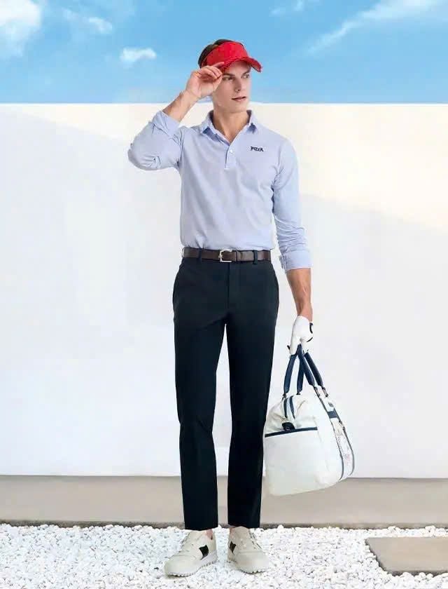 Áo Polo PGA Tay Dài Vnxk Nhiều Màu-TPSRPL300625