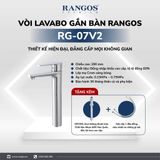  BỘ VÒI LAVABO GẮN BÀN RANGOS RG-07V2 