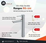  BỘ VÒI LAVABO GẮN BÀN RANGOS RG-104 