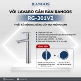  BỘ VÒI LAVABO GẮN BÀN RANGOS RG-301V2 