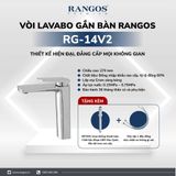 BỘ VÒI LAVABO GẮN BÀN RANGOS RG-14V2 
