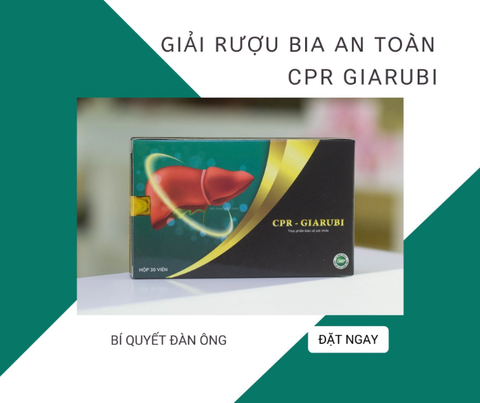  VIÊN UỐNG GIẢI ĐỘC GAN CPR GIARUBI 