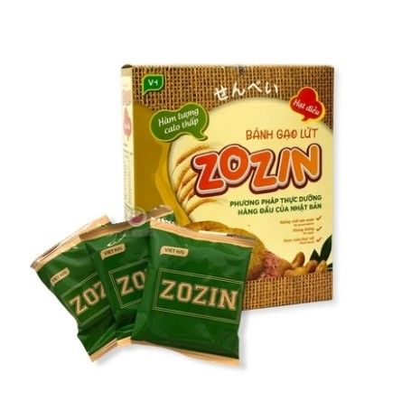  Bánh Zozin gạo lứt - hạt điều 150gr 