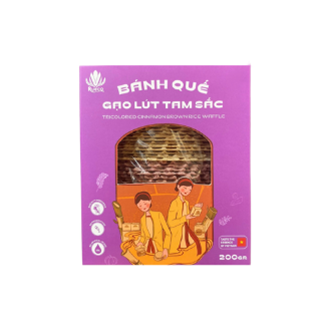  Bánh Quế Tam Sắc 200gr 