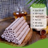  Bánh ống gạo lứt 