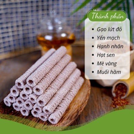  Bánh ống gạo lứt 