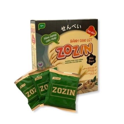  Bánh Zozin gạo lứt hạt điều - mè đen 150g 