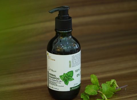  Dầu gội chiết xuất bạc hà 