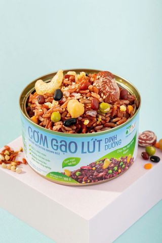  Cơm gạo lứt đỏ dinh dưỡng 