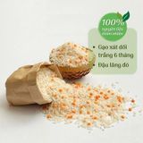  Gạo xát dối trắng - đậu lăng đỏ 