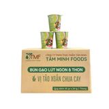  Bún Gạo Lứt Ăn Liền - Vị Tảo Xoắn Chua Cay 