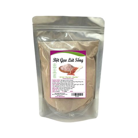  Bột gạo lứt sống 
