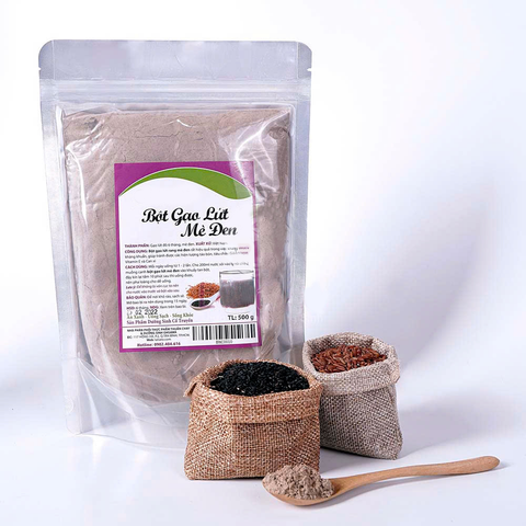  Bột gạo lứt mè đen 