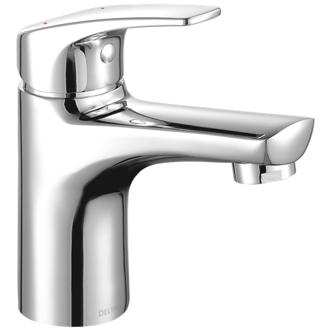  Vòi chậu rửa 1 tay gạt dáng thấp - Không kèm nút nhấn xả 