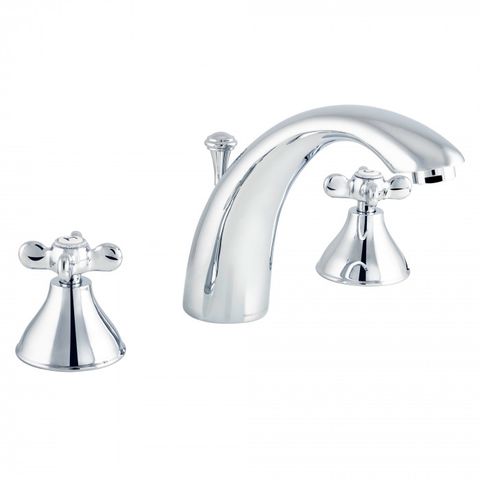  Vòi lavabo âm 3 lỗ gắn trên bàn Princess Nouveau 