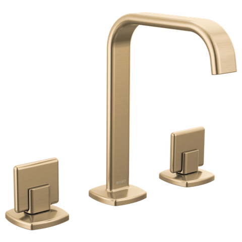  Vòi chậu rửa 3 lỗ dáng vuông - Không tay gạt 