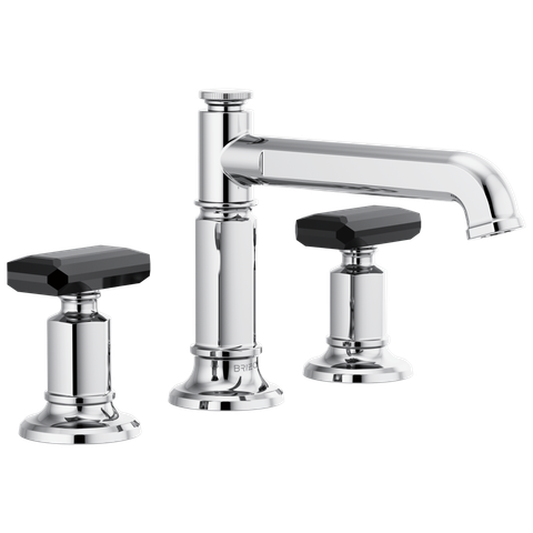  Vòi chậu rửa 3 lỗ với đầu vòi dáng vuông - Không tay gạt 1.2GPM 