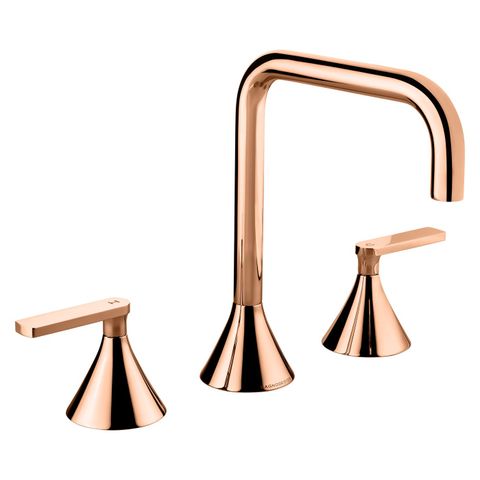  Vòi lavabo 3 lỗ Bristol không có bộ xả 