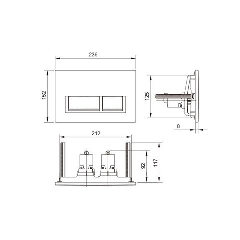  Mặt nạ nhấn xả 