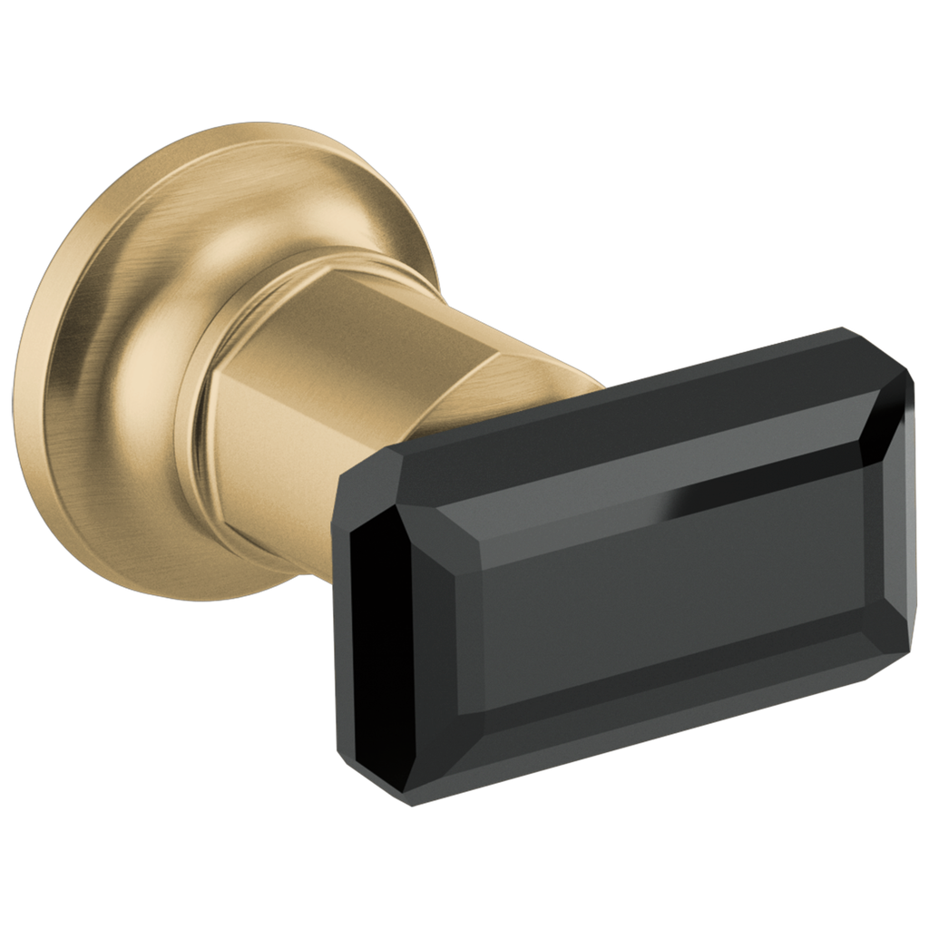 Bộ tay gạt đính đá pha lê dành cho vòi bồn tắm treo tường