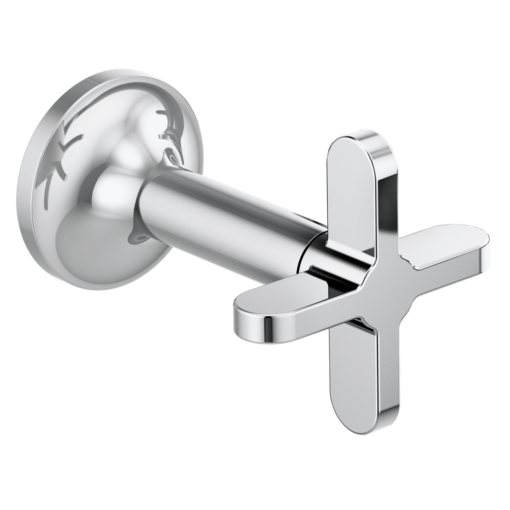 Bộ tay gạt chữ thập dành cho vòi chậu rửa 3 lỗ treo tường