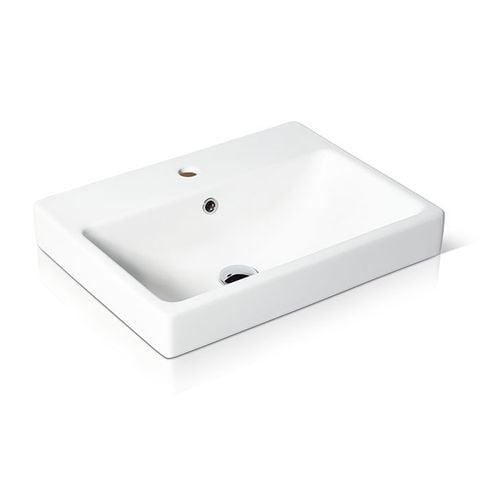  Chậu rửa bán âm gắn vòi hình chữ nhật Grace 