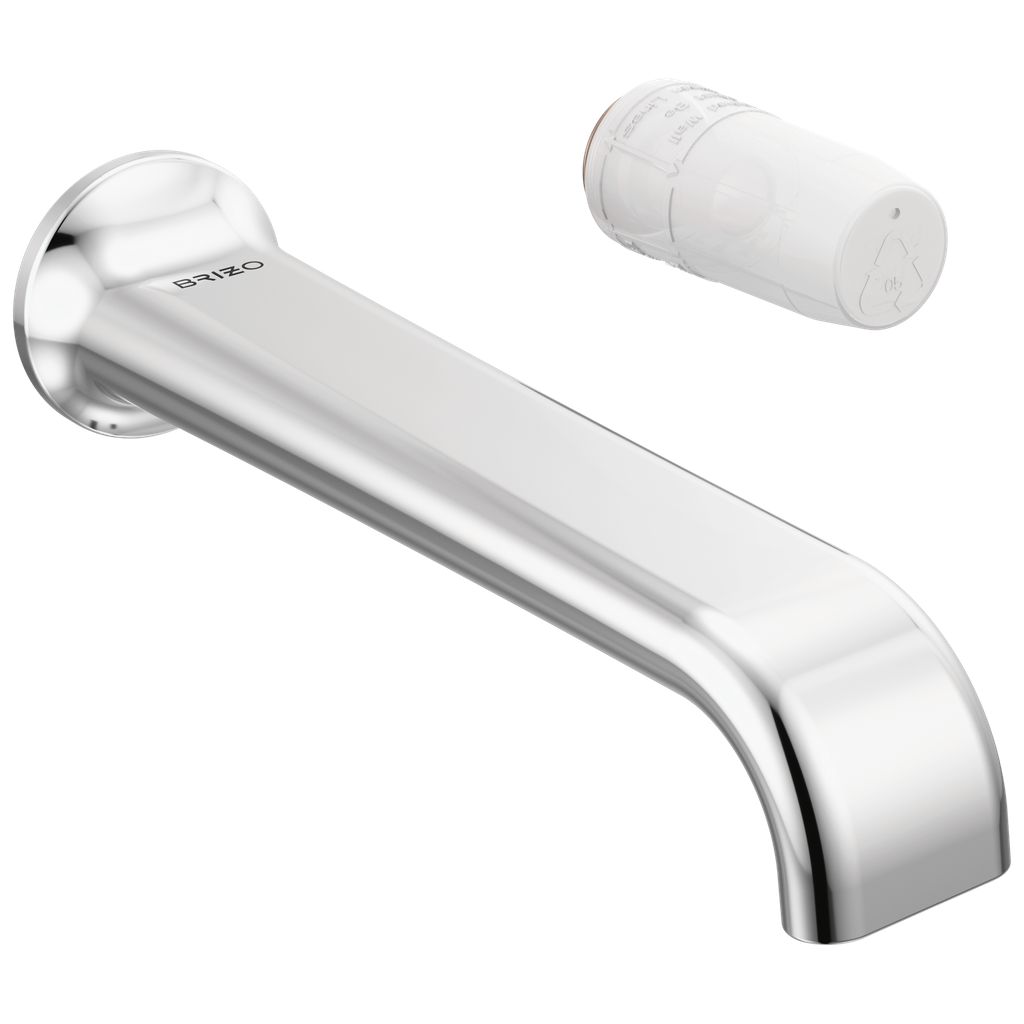 Vòi chậu rửa 2 lỗ gắn tường, một tay gạt - Không tay gạt 1.2 GPM