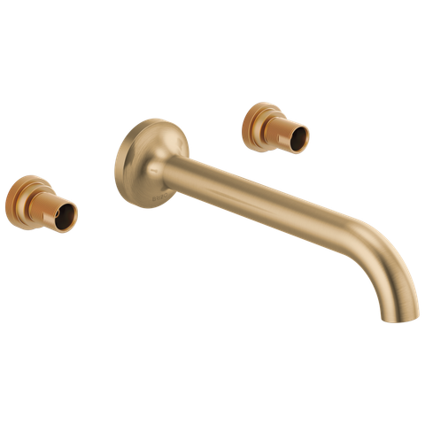  Vòi chậu rửa 3 lỗ treo tường - Không tay gạt 1,2 GPM 