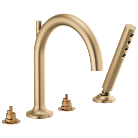 Vòi bồn tắm Roman kết hợp sen tay - Không tay gạt