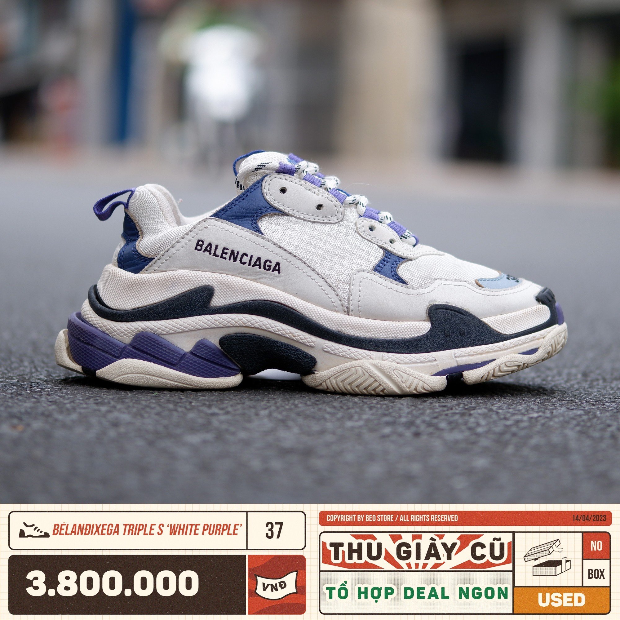 Tổng hợp Balenciaga Triple S Trắng Đế Khí giá rẻ bán chạy tháng 72023 BeeCost #47 Tổng hợp Balenciaga Triple S Trắng Đế Khí giá rẻ bán chạy tháng 72023 BeeCost