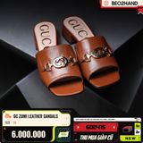 GUCCI ZUMI LEATHER SANDALS - 602415 - 36