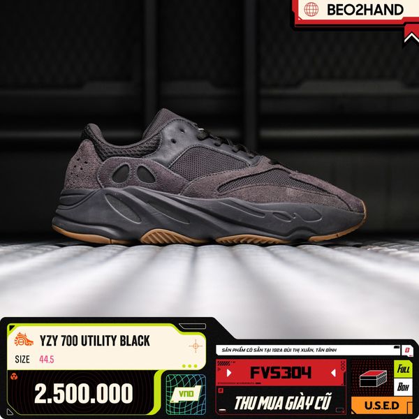 YEEZY 700 UTILITY BLACK - FV5304 - 44.5