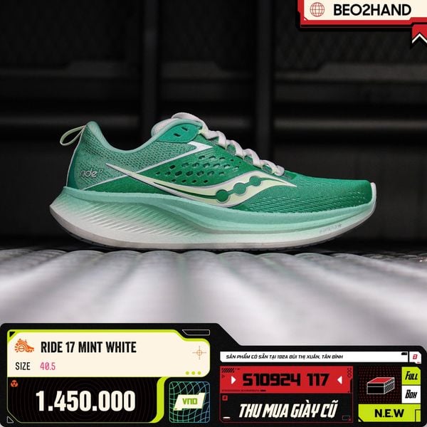 RIDE 17 MINT WHITE - 510924 117 - 40.5