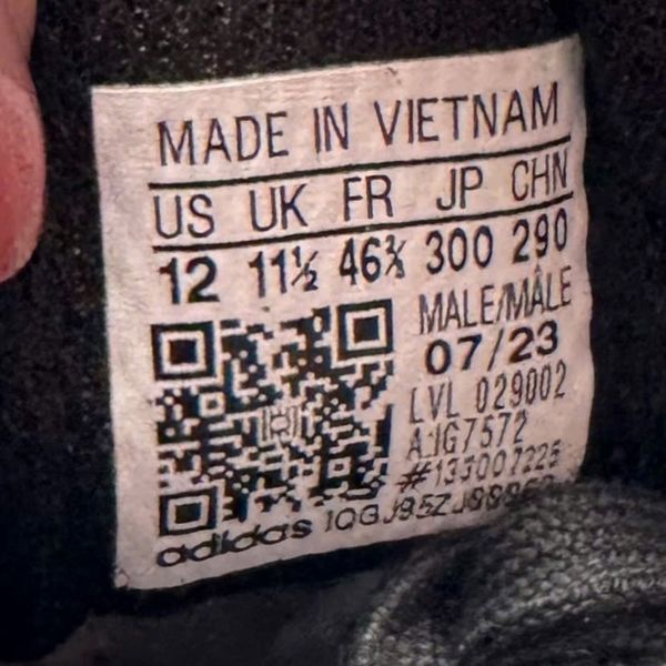 SAMBA ADV BLACK CARBON - IG7572 - 46.5