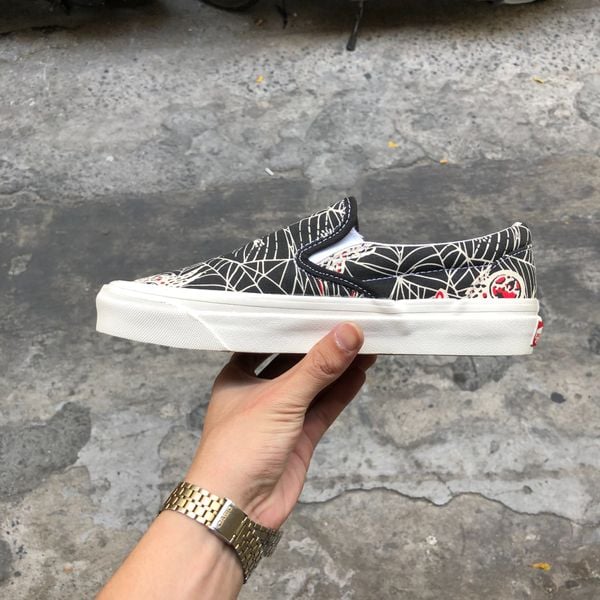 VANS SLIP ON SPIDER WEB - VN0A3JEX1JJ - 38