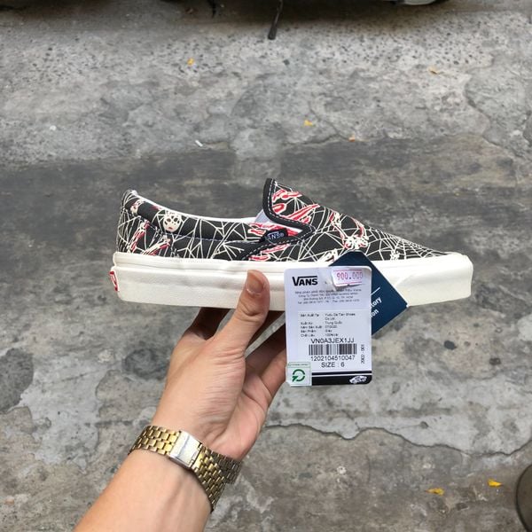 VANS SLIP ON SPIDER WEB - VN0A3JEX1JJ - 38
