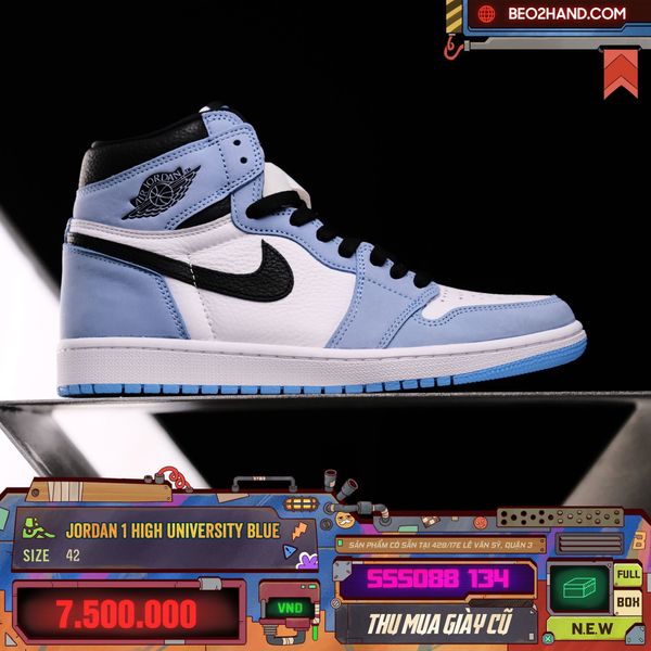 JORDAN 1 HIGH UNIVERSITY BLUE - 42