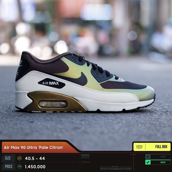 Air Max 90 UltraPale Citron - 40.5 - BEO2HAND