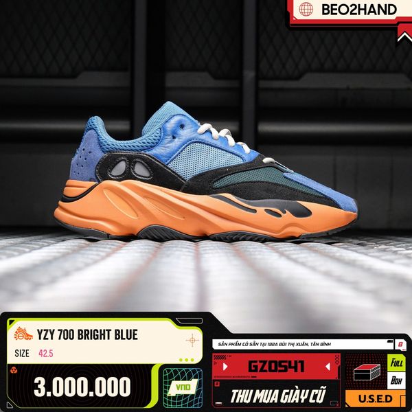 YZY 700 BRIGHT BLUE - GZ0541 - 42.5