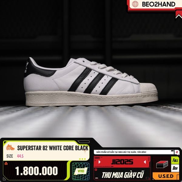 SUPERSTAR 82 WHITE CORE BLACK - JI2025 - 44.5
