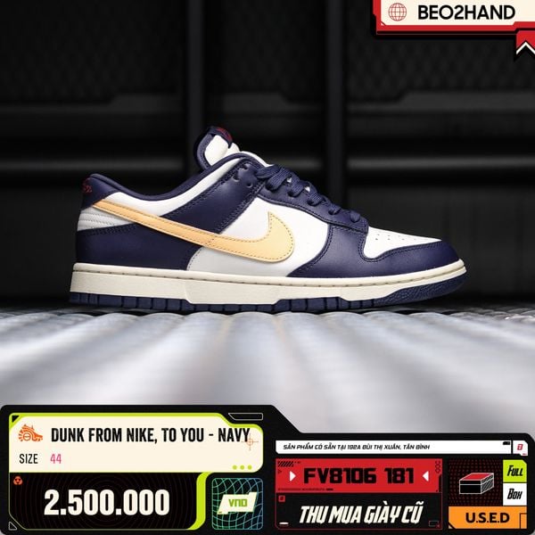 DUNK FROM NIKE TO YOU NAVY - FV8106 181 - 44