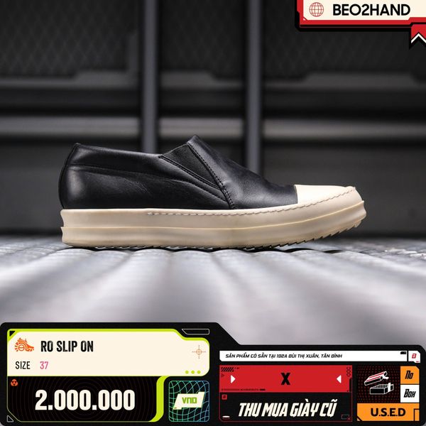 RICK OWENS SLIP-ON - 37