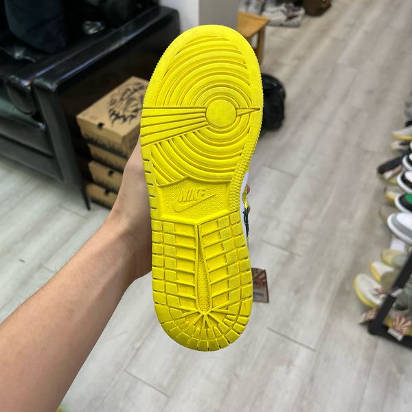 JORDAN 1 MID DYNAMIC YELLOW FLORAL - 37.5