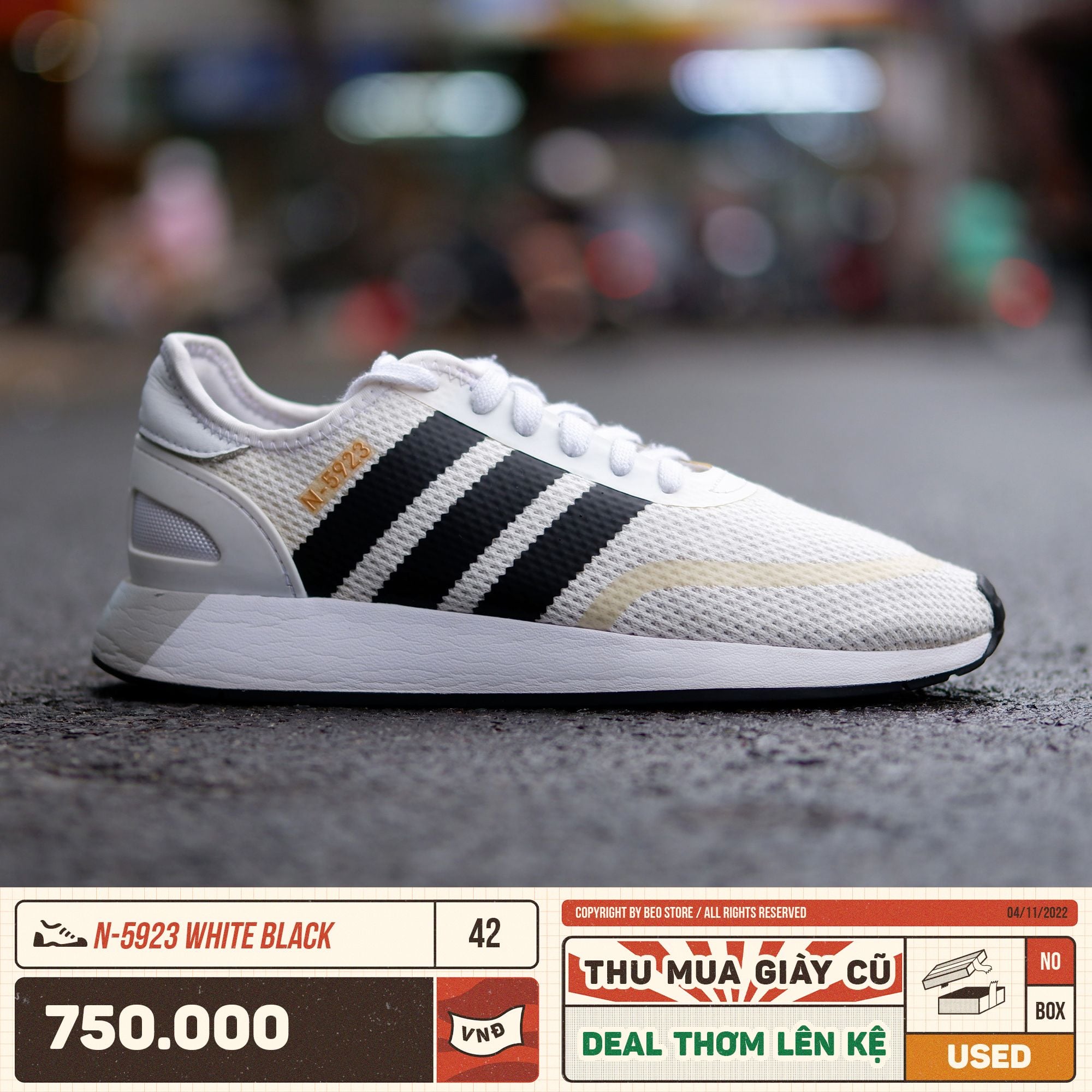 adidas n 5923 white