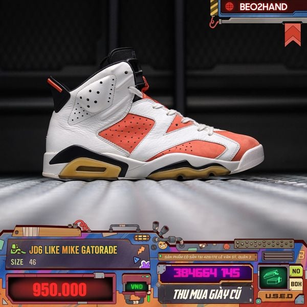 JORDAN 6 LIKE MIKE GATORADE - 384664 145 - 46
