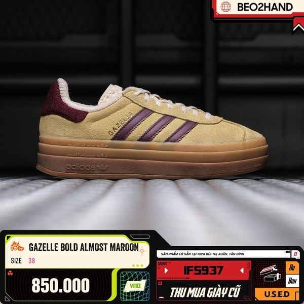 GAZELLE BOLD ALMOST MAROON - IF5937 - 38