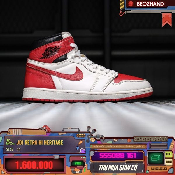 JORDAN 1 RETRO HI HERITAGE - 555088 161 - 44
