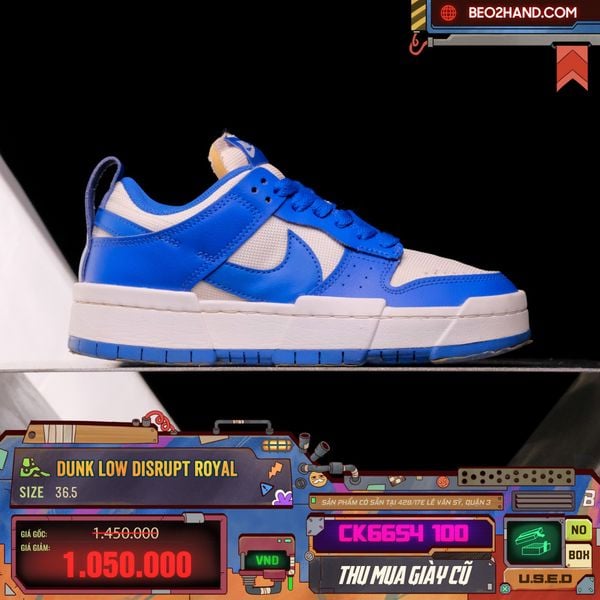 DUNK LOW DISRUPT ROYAL - 36.5