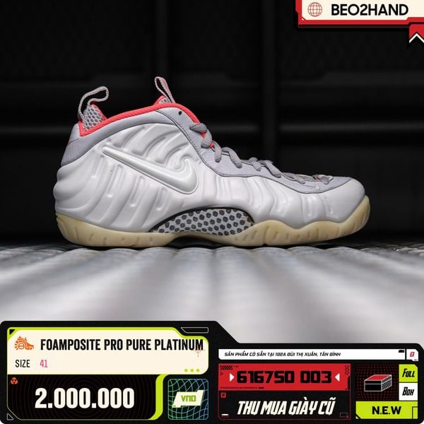 FOAMPOSITE PRO PURE PLATINUM - 616750 003 - 41