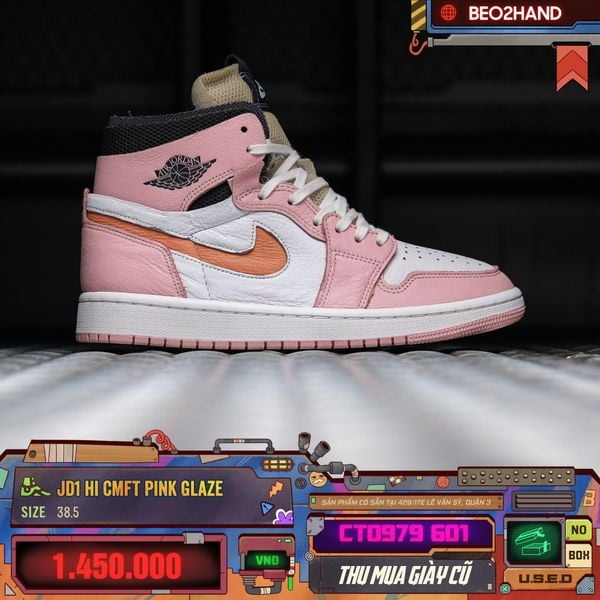 JD1 HI CMFT PINK GLAZE - CT0979 601 - 38.5